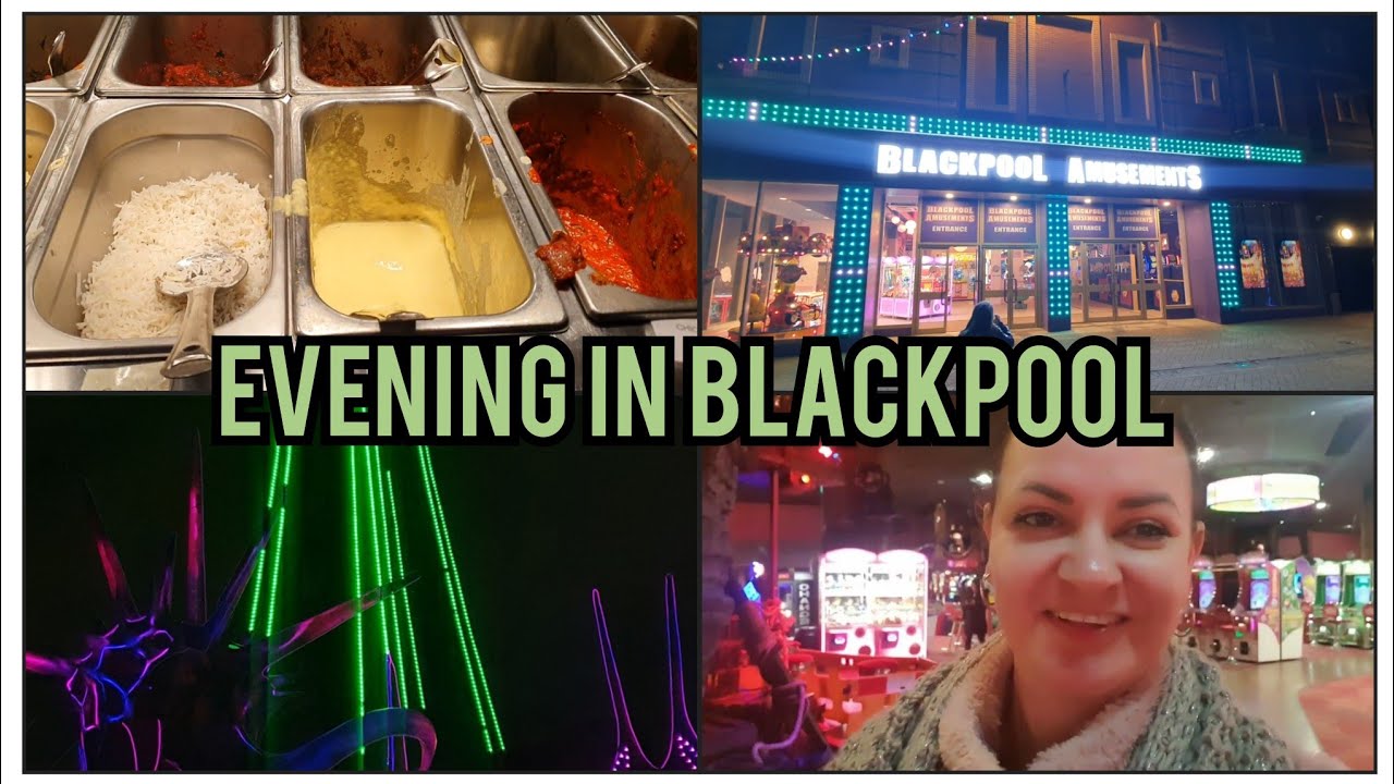 Evening in Blackpool | What's open midweek in February?
