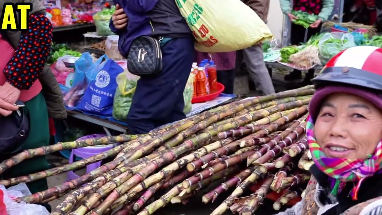 Muong Khuong Sunday Market, Vietnam 