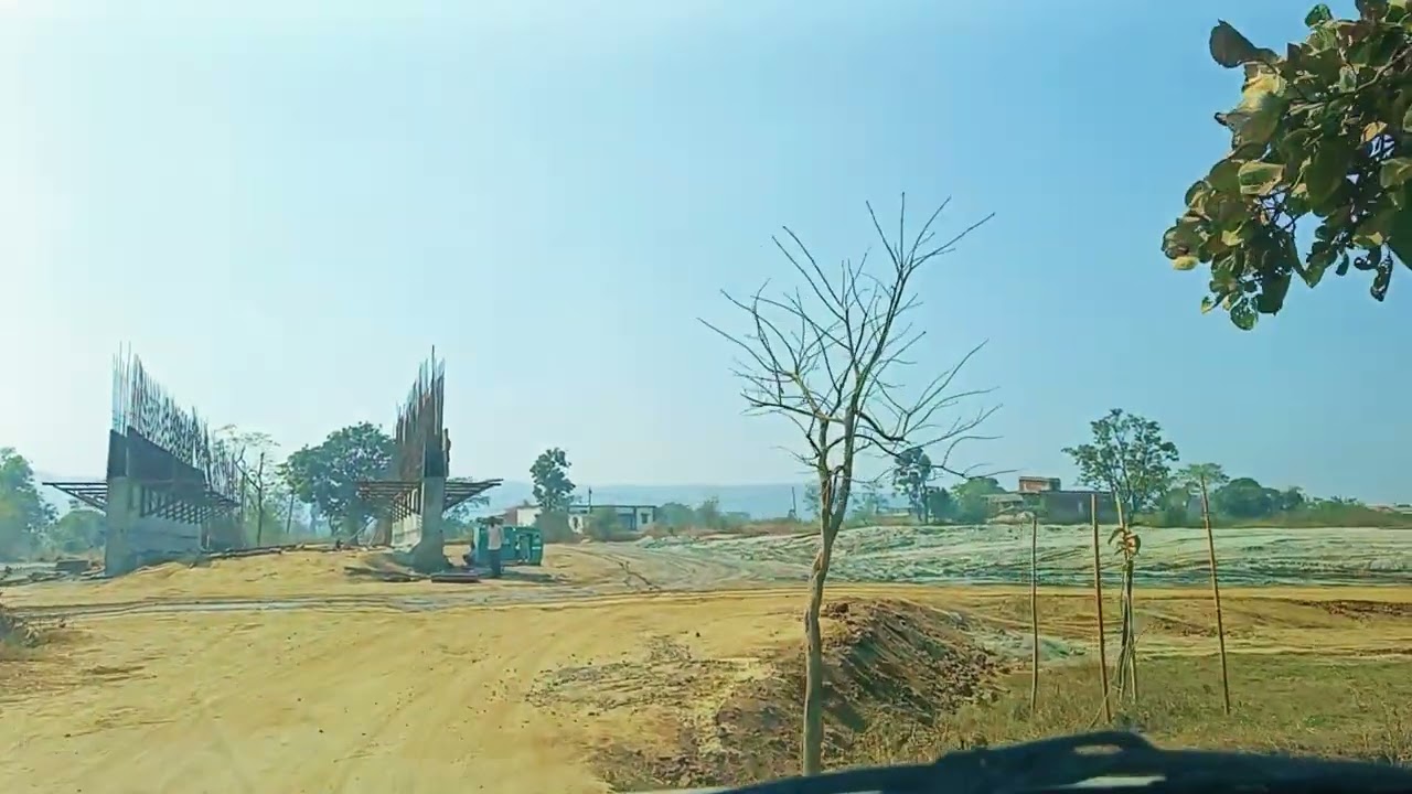 मेरा गांव होते हुए सिक्स लाइन सड़क पार हुआ है! वाराणसी कोलकाता एक्सप्रेसवे कार्य प्रोग्रेस...