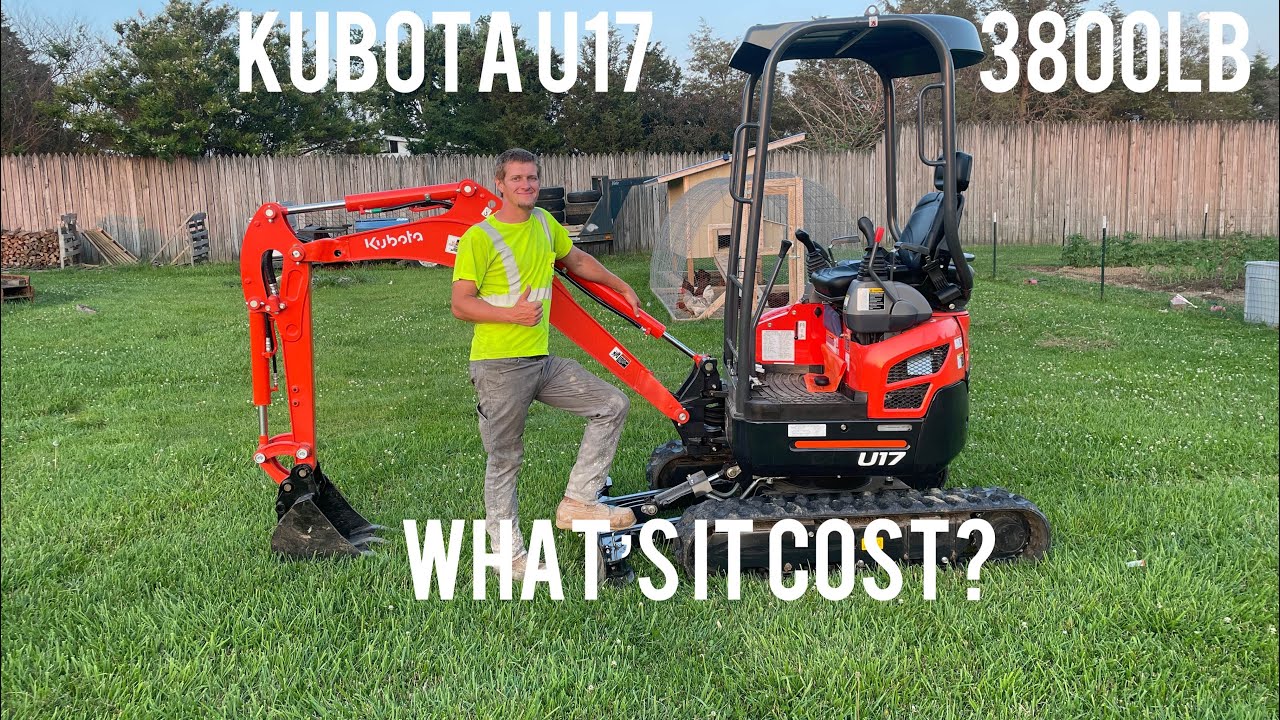 Kubota u17 walk around. What did it cost?