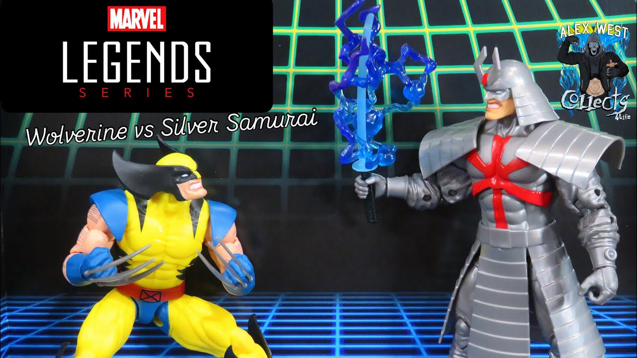 Hasbro Marvel Legends Gamerverse Wolverine vs Silver Samurai 2 Pack Review!  