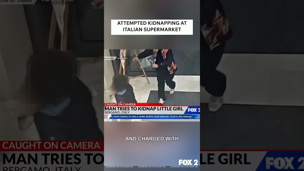 Attempted Kidnapping at Italian Supermarket