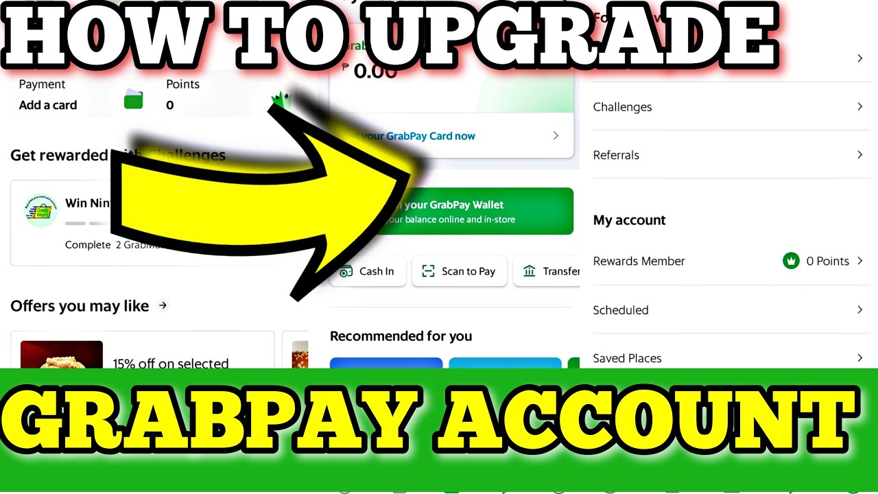 How To Upgrade Your Grabpay Wallet Account?...(Updated)