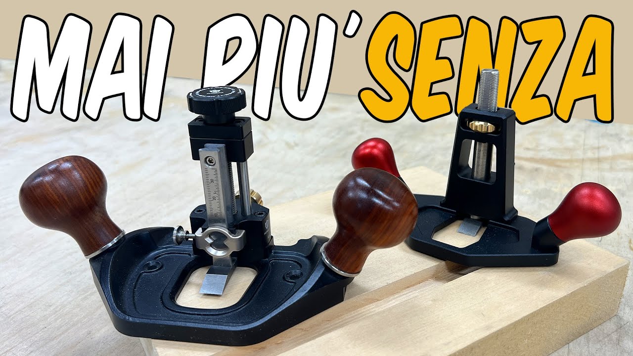 Incastri perfetti con la pialla Router Plane | Utensili Falegnameria Manuale