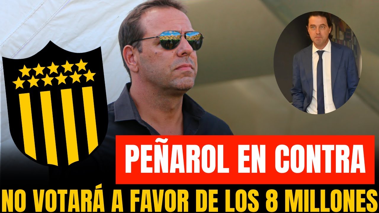 🔴 PEÑAROL NO VOTARÁ A FAVOR DEL REPARTO POR LOS DERECHOS DE TV