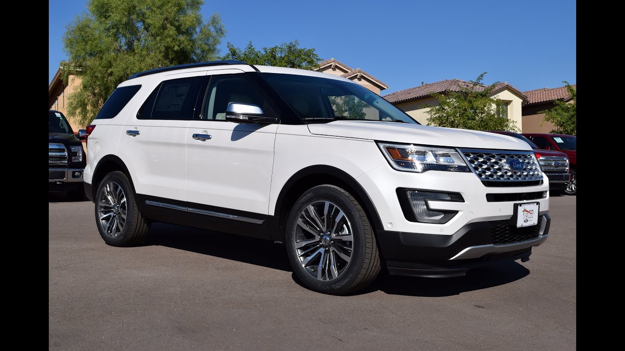 2016 Ford Explorer Platinum EcoBoost 4x4 Walkaround