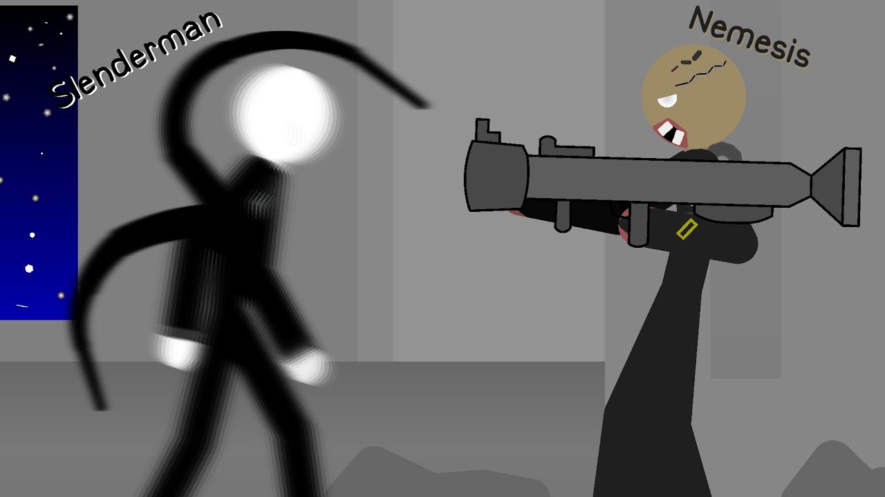 Slenderman VS Nemesis | Sticknodes