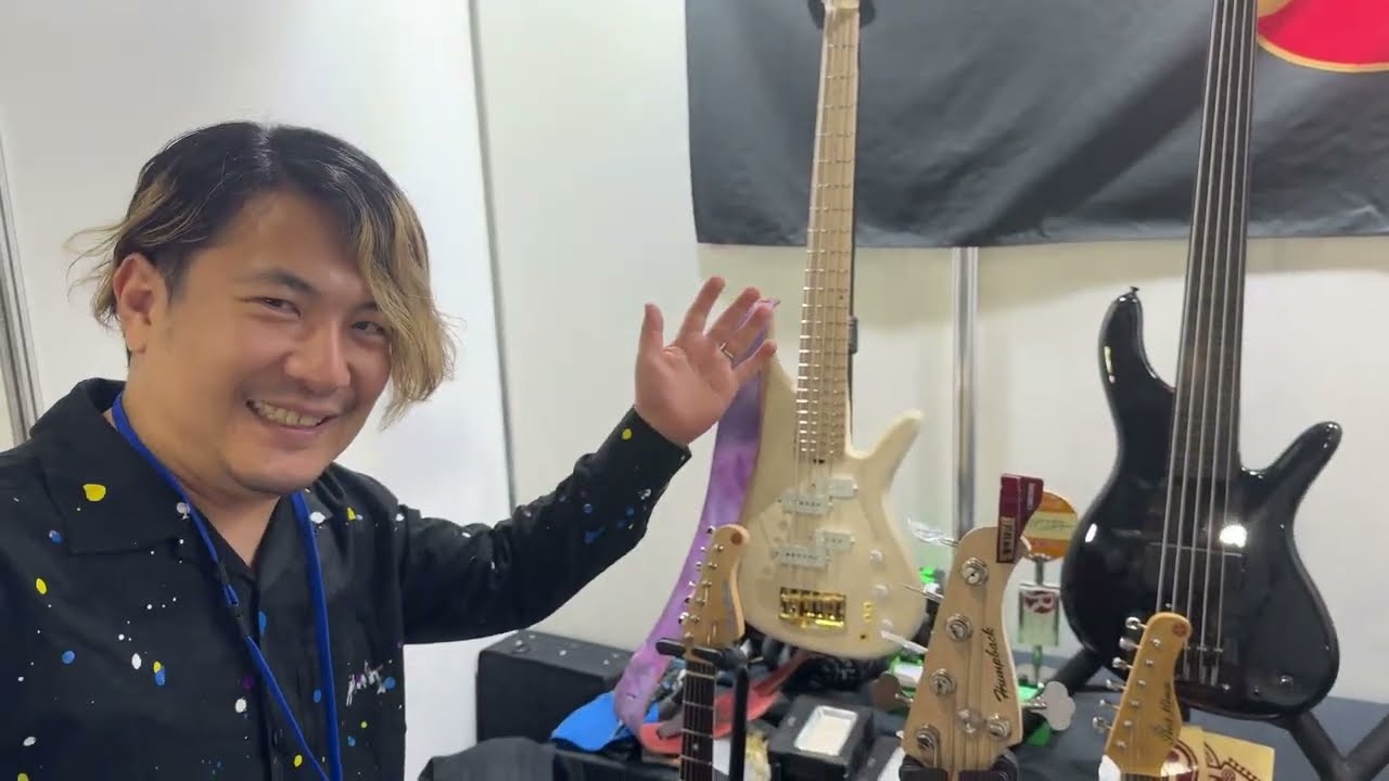 横浜ミュージックスタイル vol.5 (2日目)/ Udonお披露目 / 藤谷一郎さんとのベースデュオ / サスフォーむぅ君＆TYH BASS TRIO永田雄樹君らUdon試奏 / ペダル漬けの1日！