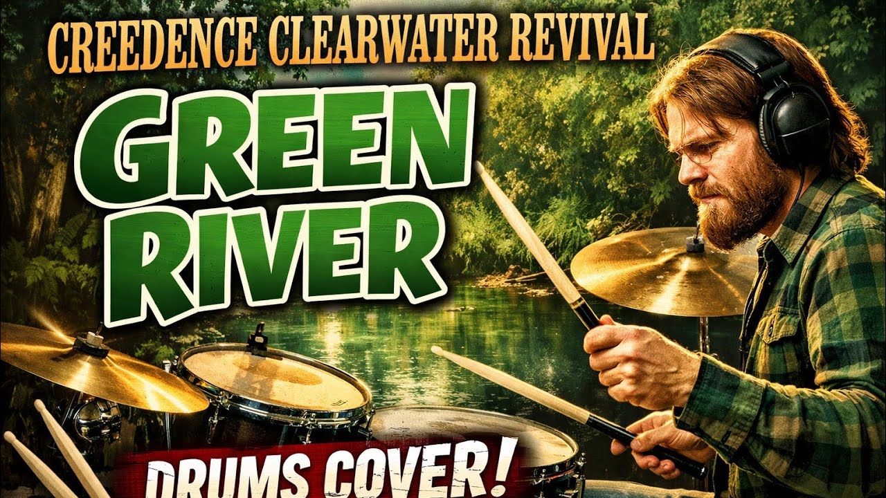 Creedence Clearwater Revival - Green River - Drum Cover