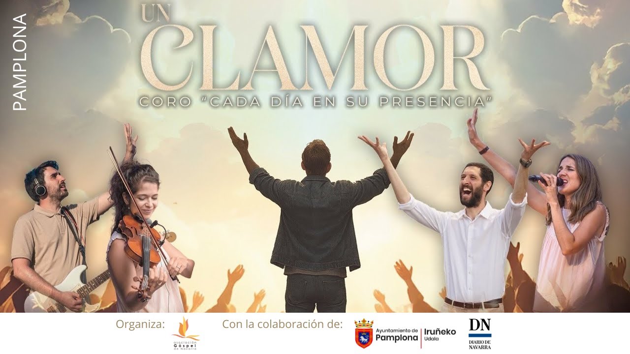 Concierto en PAMPLONA | Gira de verano "Un Clamor" | Coro Cada Día en Su Presencia