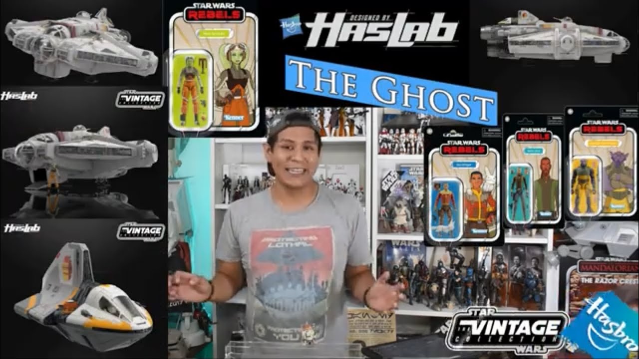 Star Wars Vintage Collection The Ghost HasLab Launch + Reveal | Let's Back and Fill The Crew