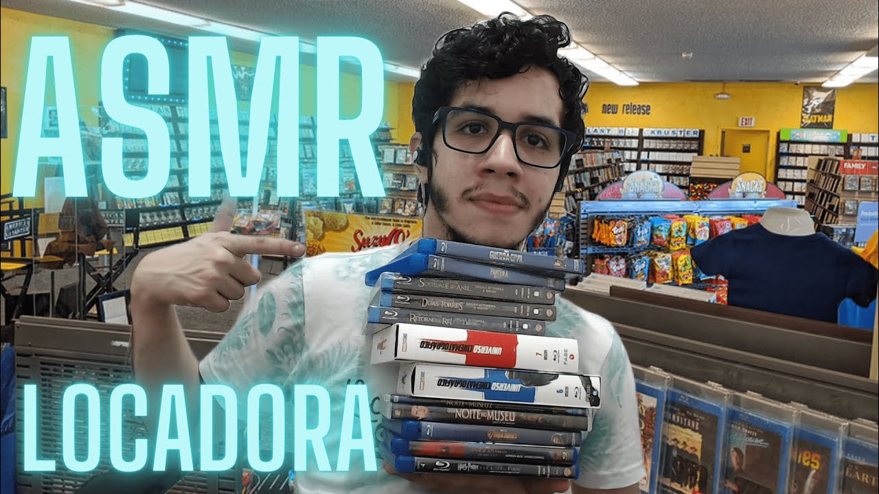 ASMR BINAURAL - LOCADORA (BLOCKBUSTER)