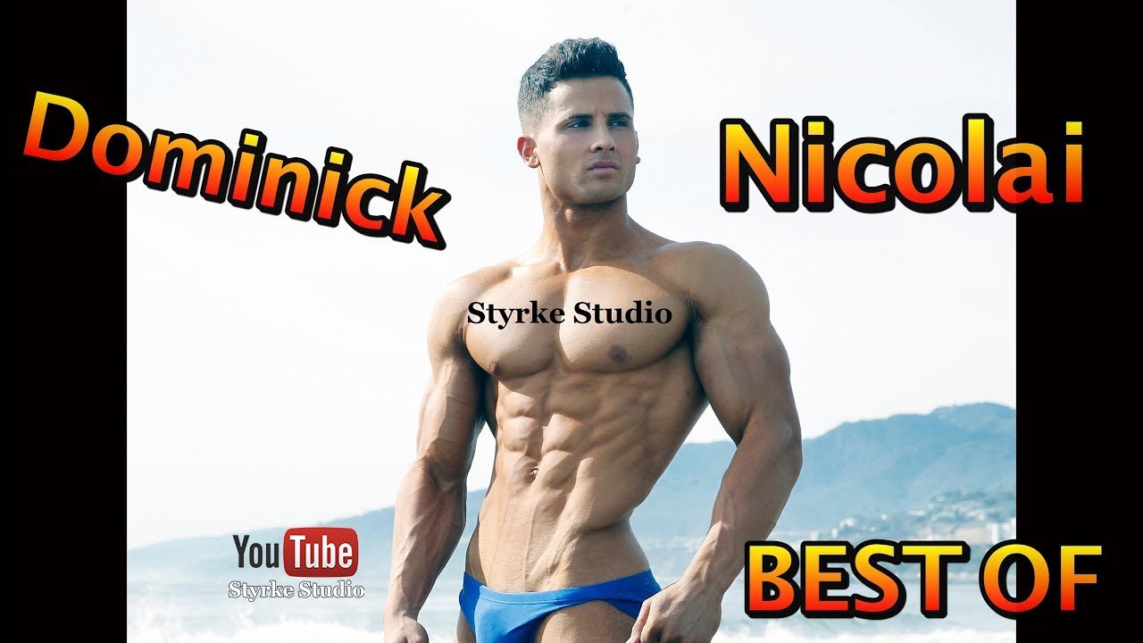 DOMINICK NICOLAI Fitness Motivation Swimsuit Shoot Styrke Studio