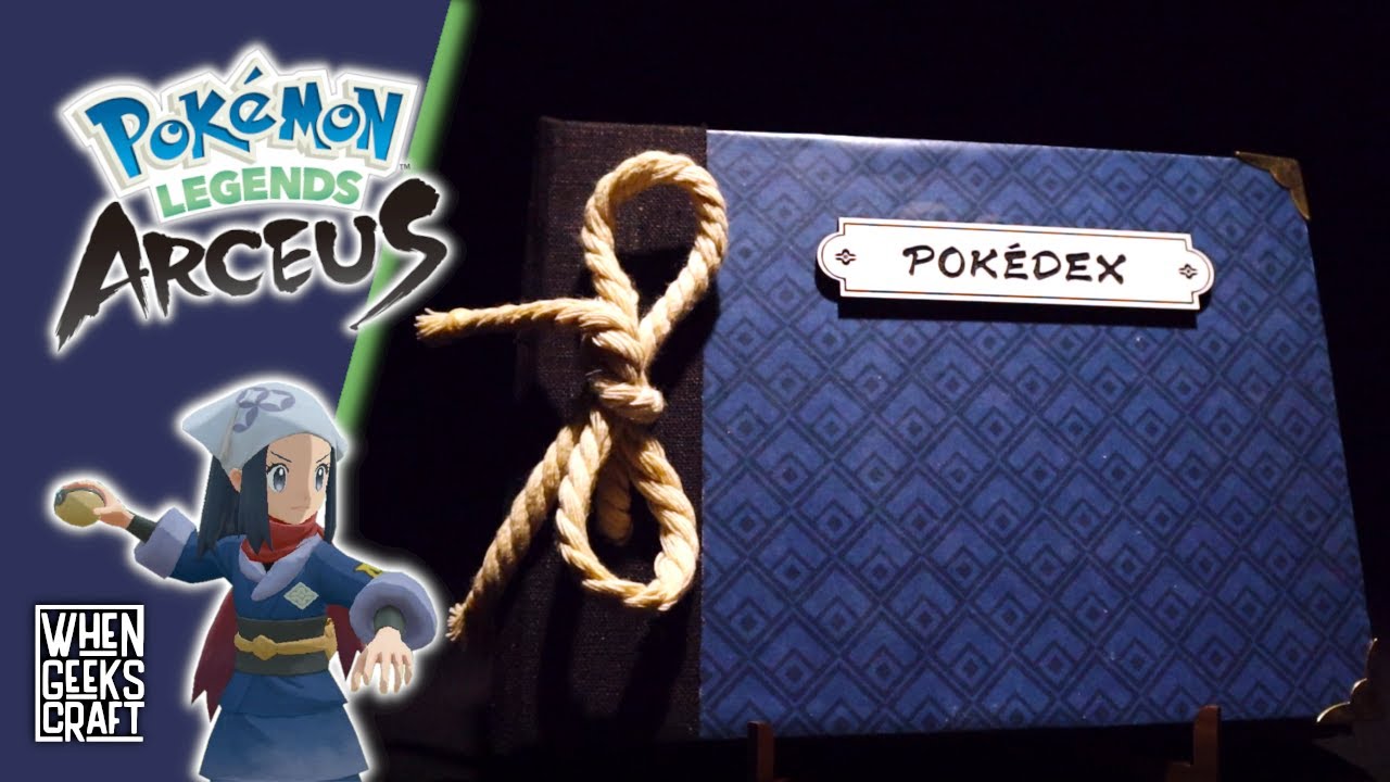 DIY Pokédex from Pokémon Legends: Arceus