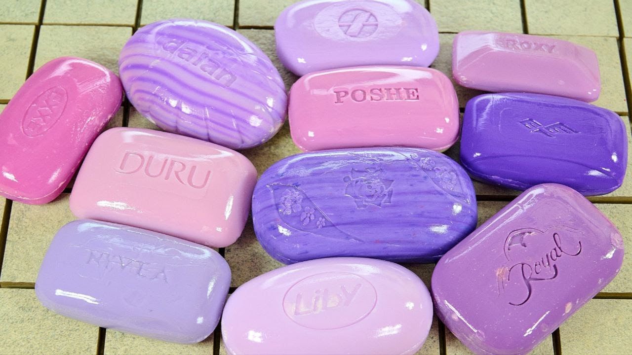 ASMR soap cutting/Soap Crushing/ Satisfying video /Relaxing Video/ Резка сухого мыла/4К