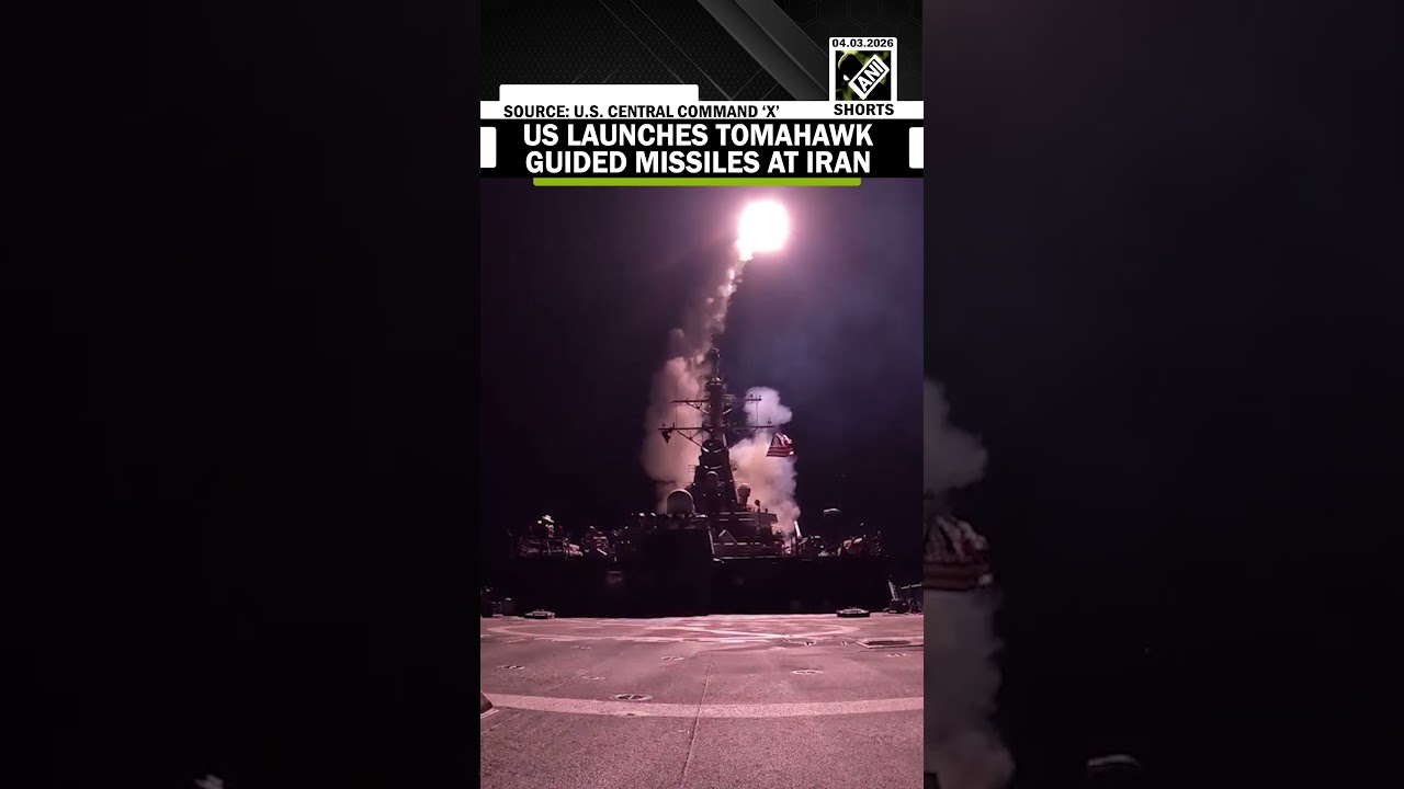 WATCH: U.S. fires Tomahawk missiles in aggressive military campaign against Iran