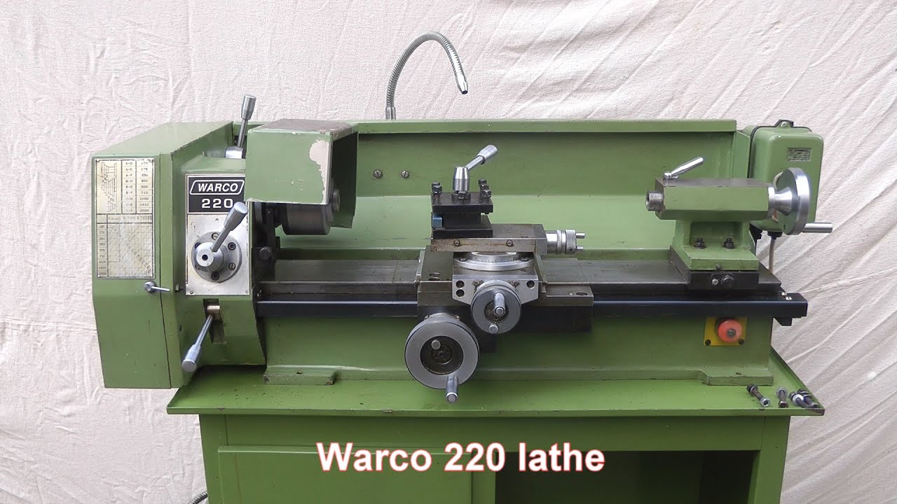 Warco 220 Lathe - rebadged Mashstry C210T