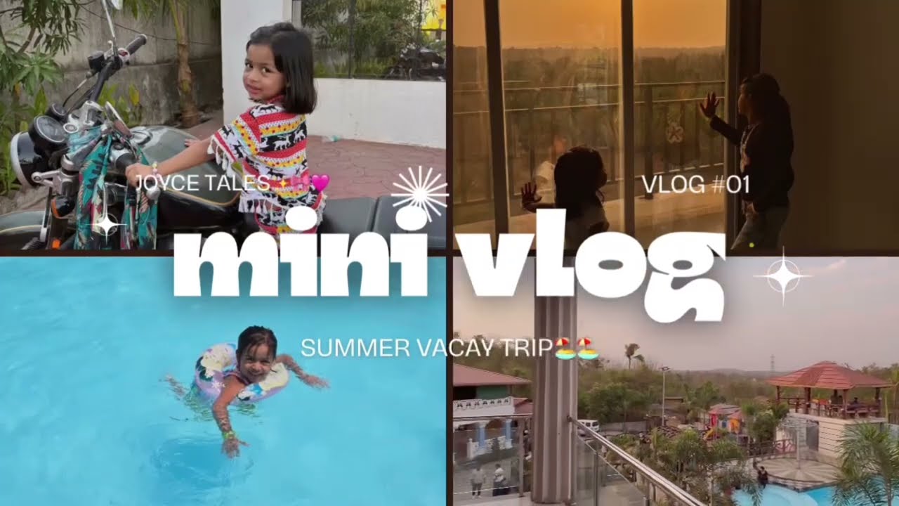 MINI VLOG 01 🎀✨| Family Staycation in Badlapur | Advik Farms & Resort 🏖️ | Happy Weekend !!! 😍
