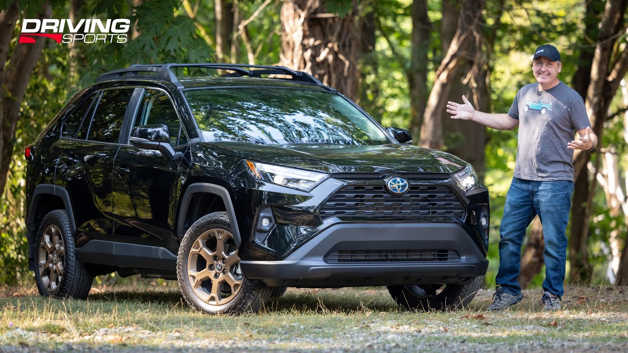Обзор и внедорожный тест Toyota Rav4 Woodland Hybrid 2023 года