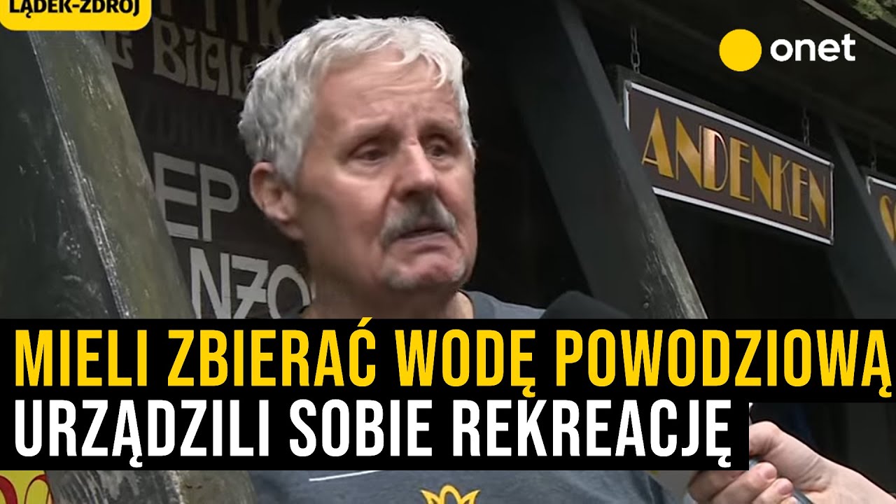Mieszkaniec Lądka-Zdrój gorzko. 
