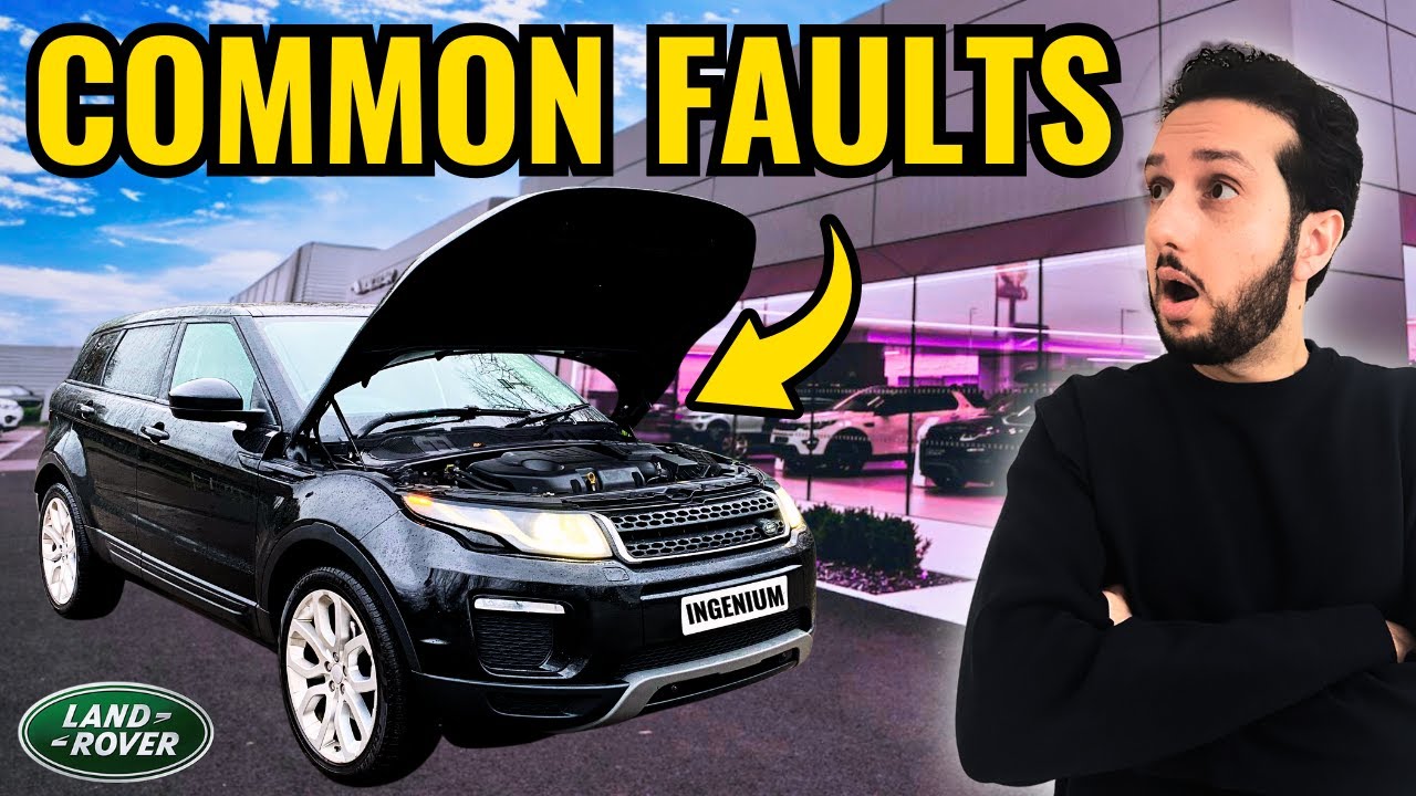 5 COMMON FAULTS WITH A 2016 RANGE ROVER EVOQUE TD4!