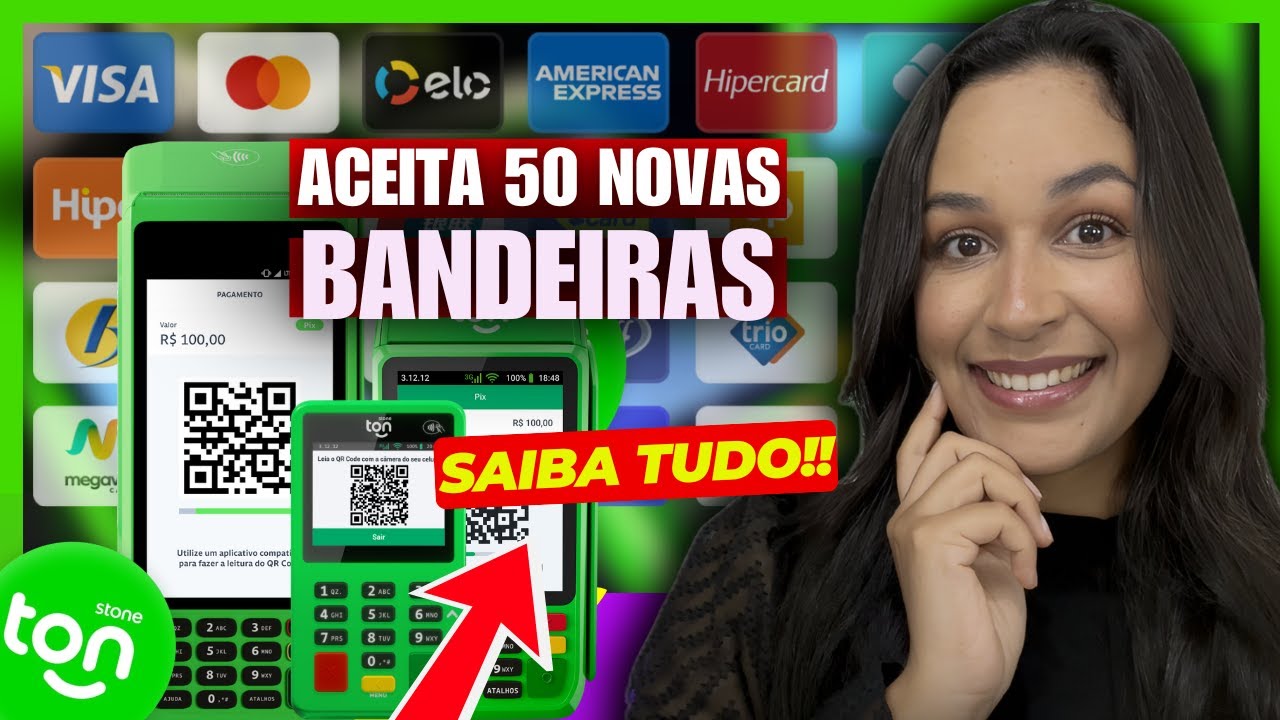 MAQUININHA TON ACEITA VALE ALIMENTAÇÃO? + DE  50 NOVAS BANDEIRAS LIBERADAS!
