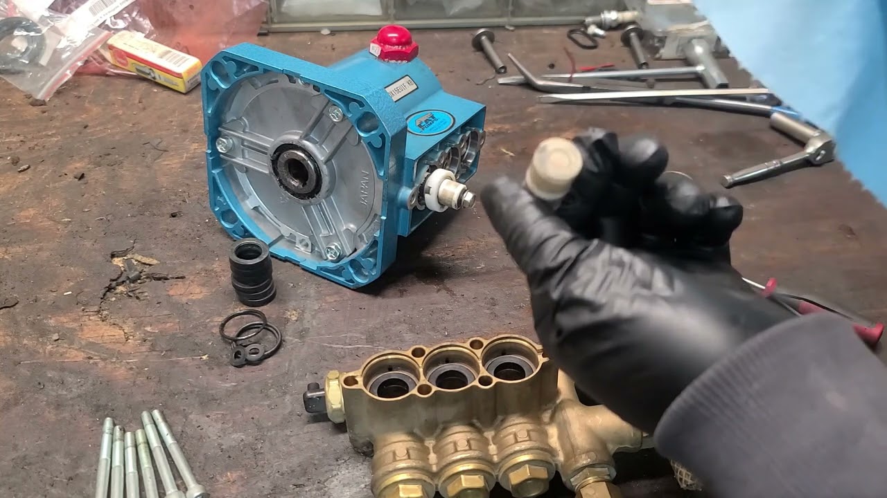 CAT Pump, Pressure  washer seals replacement.