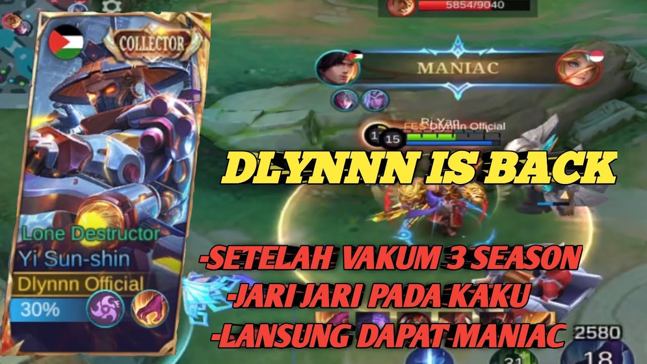 TESTING GAMEPLAY YSS, SETELAH 1 TAHUN GA MAIN MOBILE LEGENDS