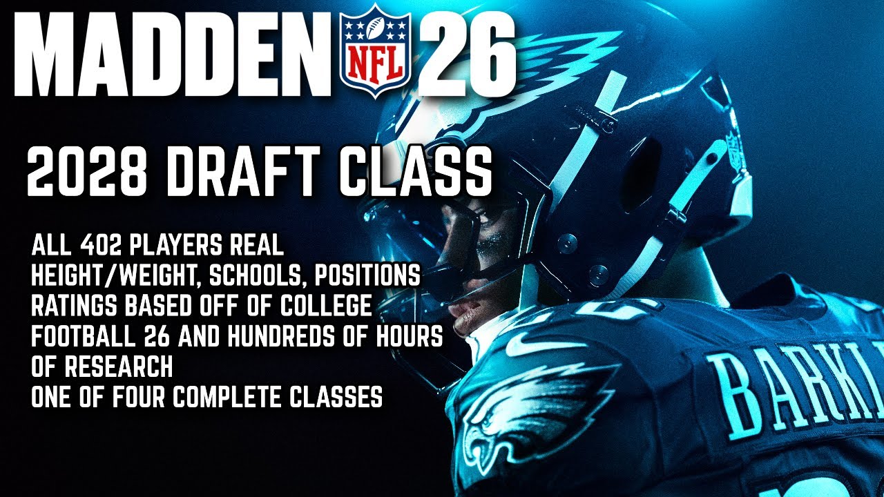 Madden NFL 26 - Драфт-класс 2028 УЖЕ ДОСТУПЕН!!!