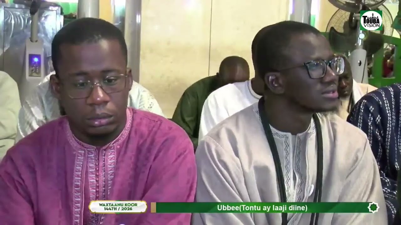 Grande Mosquée Touba J29 Ramadan 2026Fatwa Ubbé S. Cheikhouna Mbacké Abdou Woudodd