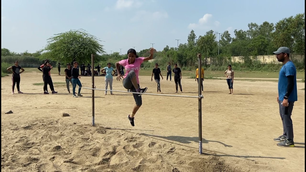 delhi police constable Physical | girls High jump for delhi police constable | 3ft high Jump | DP |