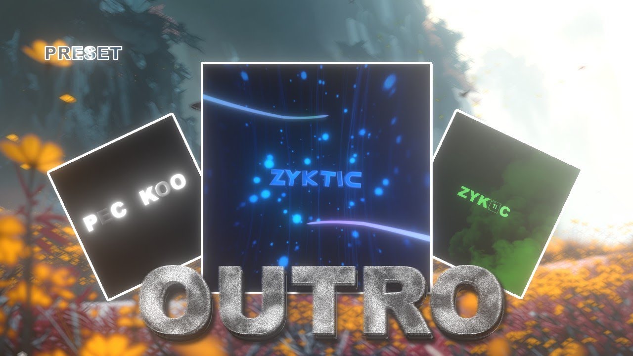 AE Like Outro Alight Motion (+Preset)