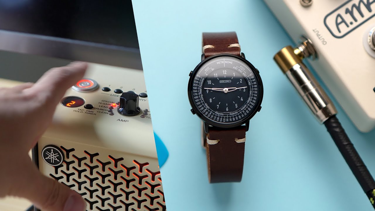 *Настоящие* часы-инструмент от Seiko &mdash; метроном и тюнер SMW