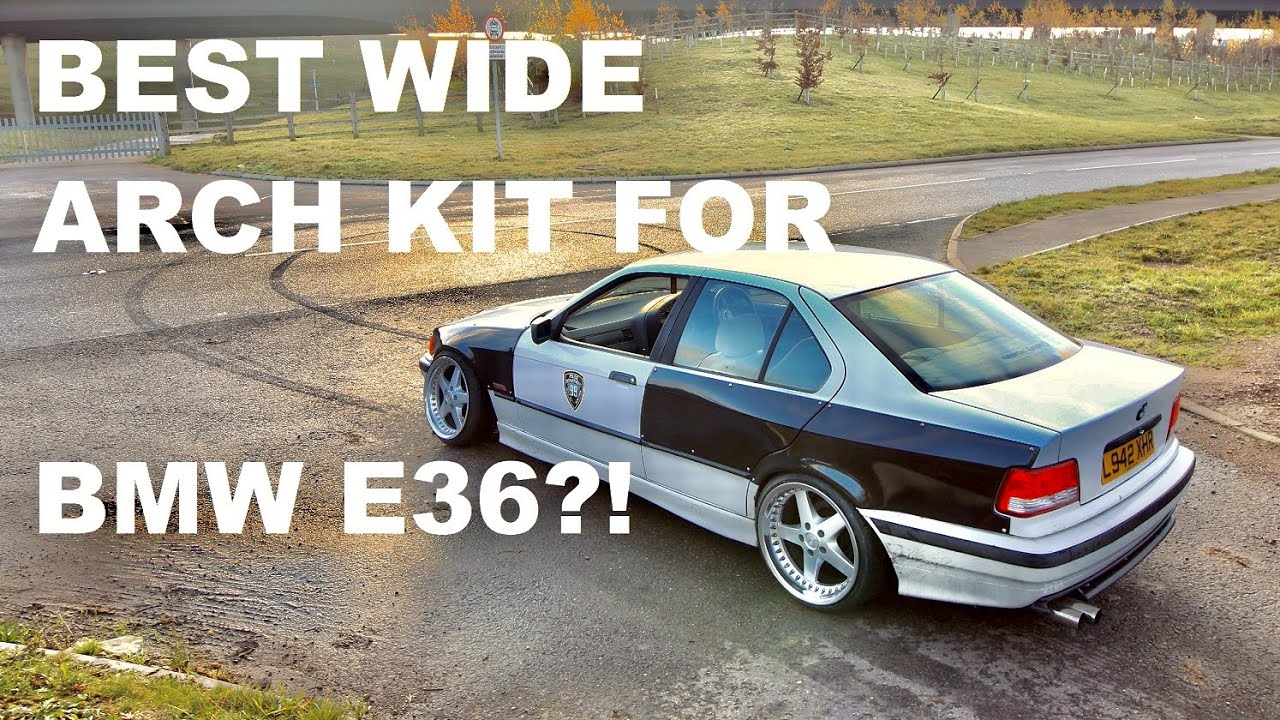 BMW E36 OVERFENDERS INSTALL