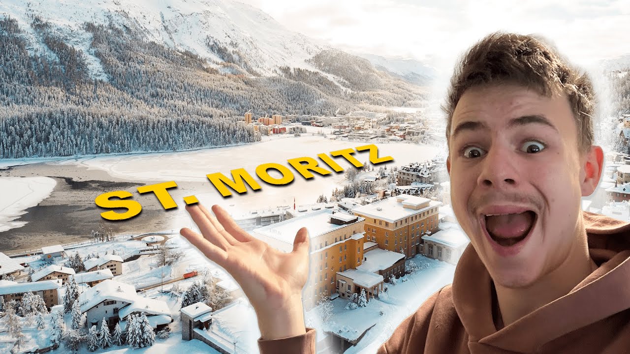 Spontaner Winterausflug nach St. Moritz ❄️ | Traumhafte Alpen & Luxus-Vibes 🚞✨