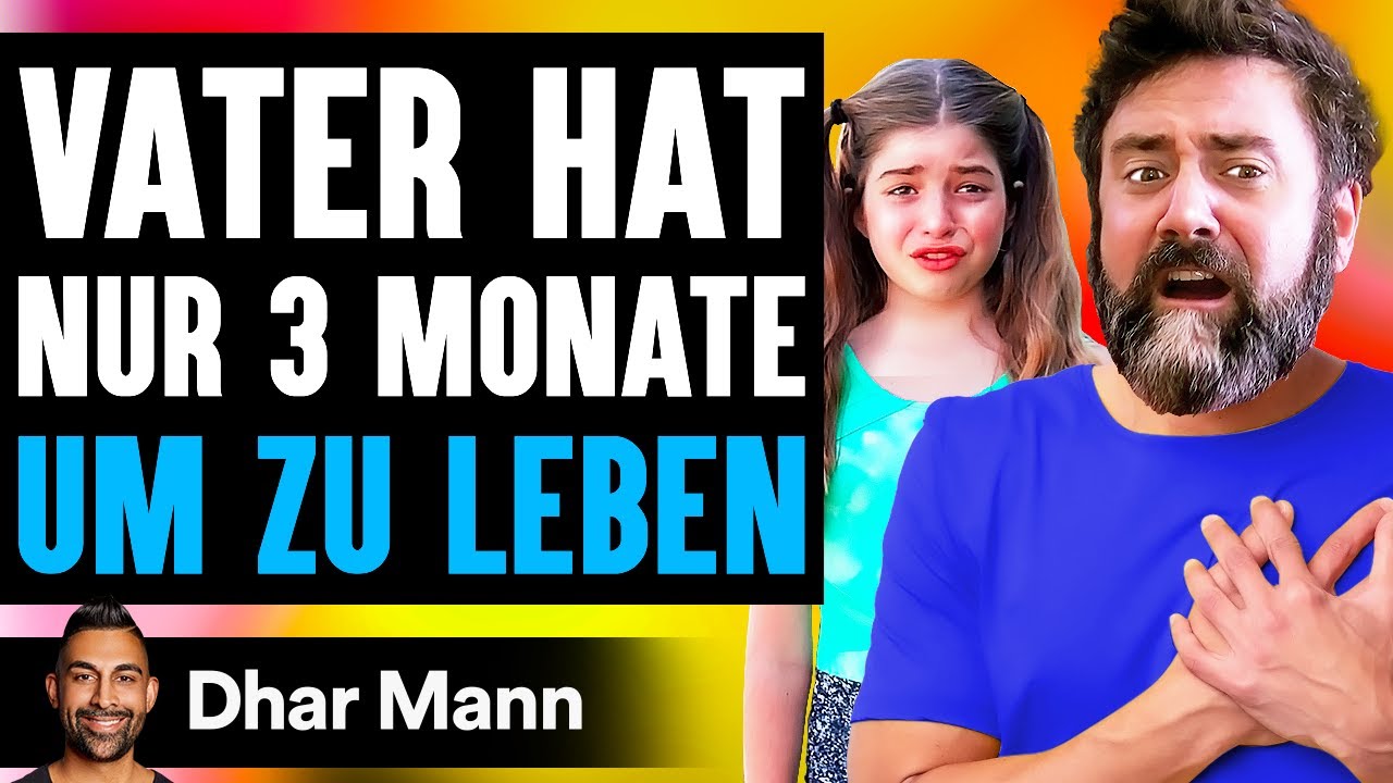 Vater Hat Nur 3 Monate UM ZU LEBEN | Dhar Mann Studios