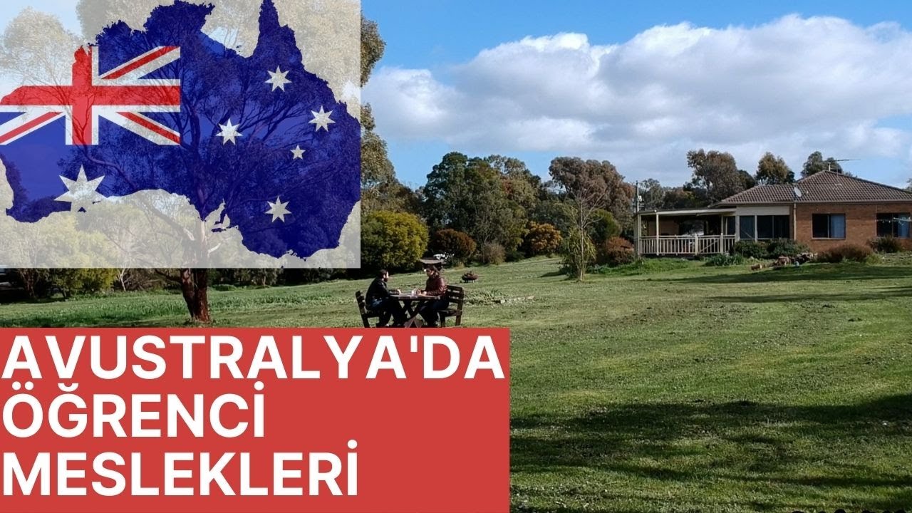 AVUSTRALYA'DA ÖĞRENCİLER İÇİN MESLEKLER VE İYİ KAZANÇ (Avustralya)
