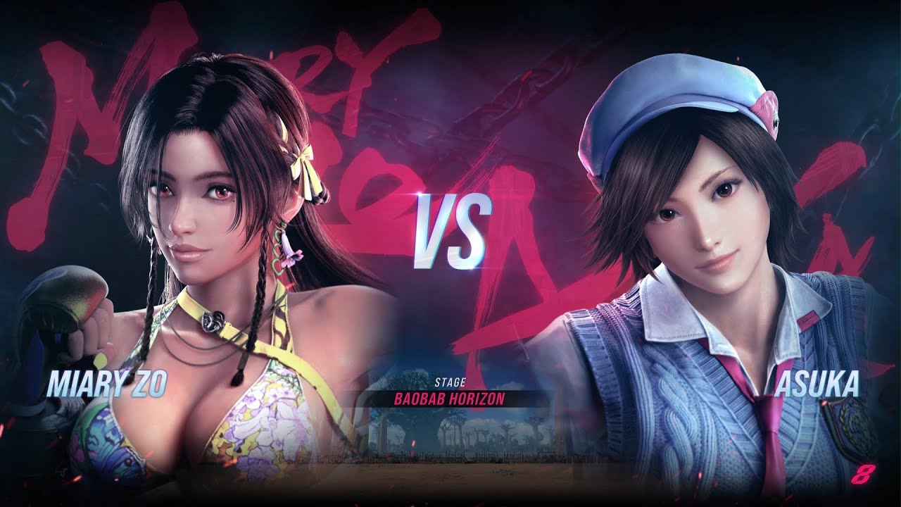 Tekken 8 - Miary Zo vs. Asuka (PS5)