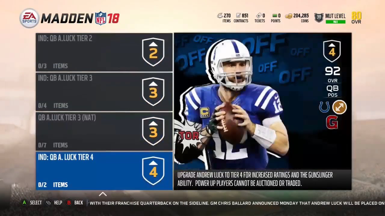 Madden 18 Ultimate Team Mut Hero Upgrade Sets - How to Upgrade Your Ultimate Hero to 92 Overall!!
