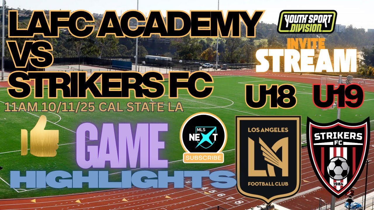 U18 MLS NEXT LAFC ACADEMY HOST THE U19 IRVINE STRIKERS FC , HIGH PRESS ACTION ENDS WITH A TIE GAME.