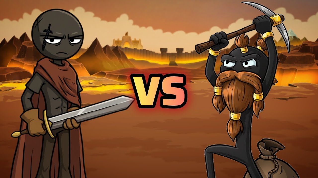 Solo Boss Wrathnar VS General Lavish - Stick War: Saga Campaign Mod Menu