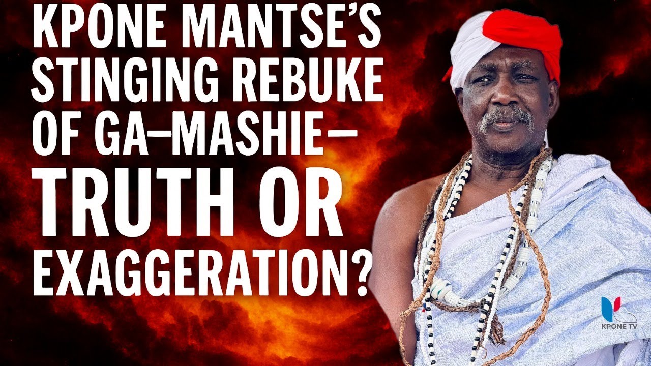 KPONE MANTSE'S STINGING REBUKE OF GA-MASHIE - GA-DANGME LANGUAGE NOT INCLUDED IN AI ROLL OUT BY GES.