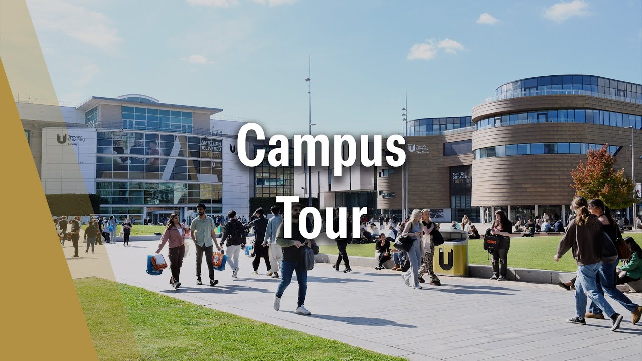 Teesside University Campus Tour