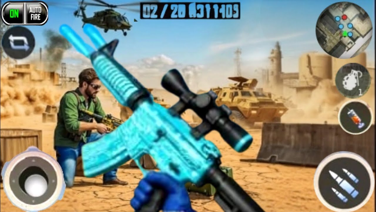Cover Strike Gun Games- offline Shooting Games-Android Gameplay