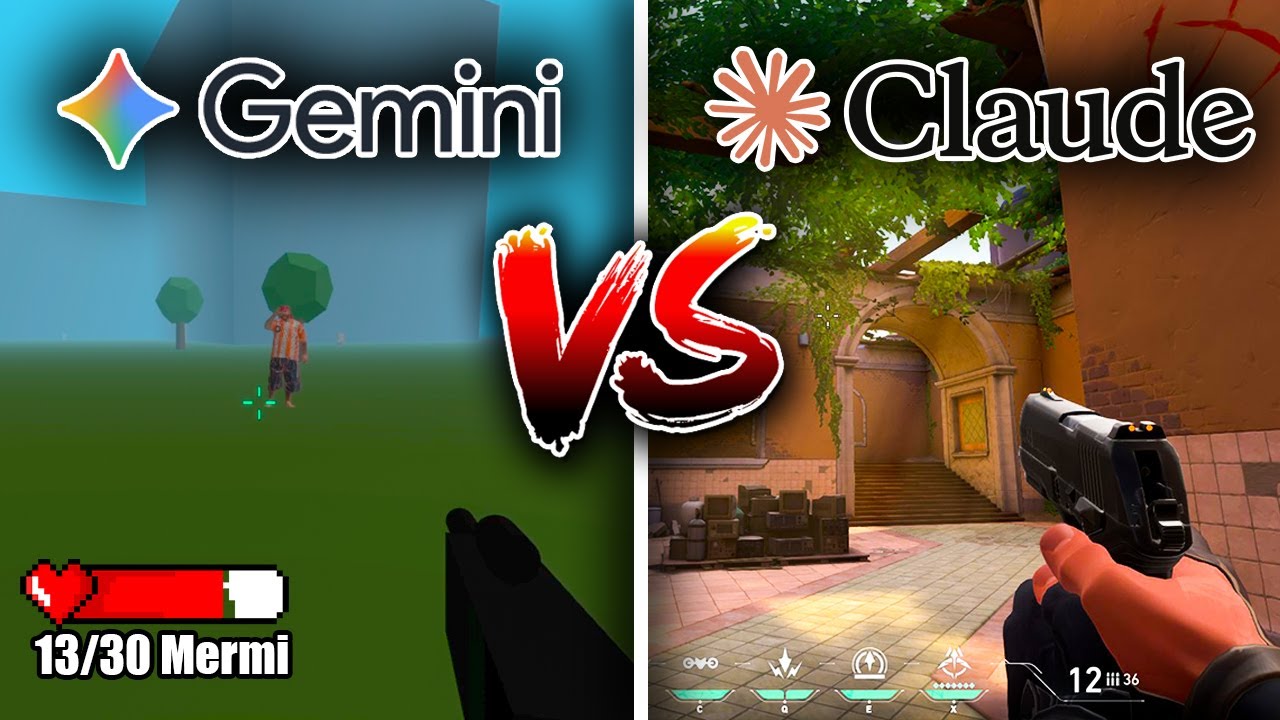 YAPAY ZEKA SIFIRDAN VALORANT YAPIYOR! (GEMİNİ vs CLAUDE)