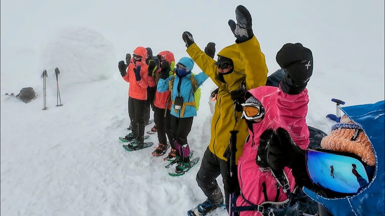 【厳冬期八甲田山】厳冬期八甲田山大岳雪山登山2026