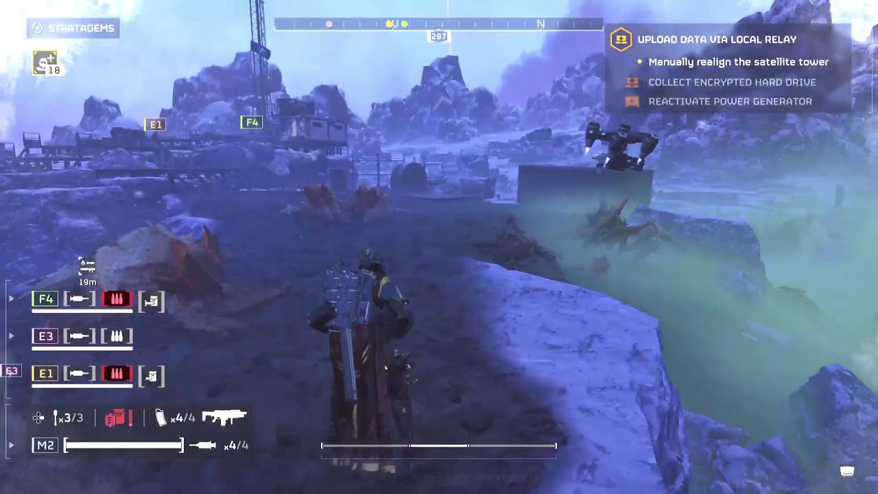 Sundown1 live playing Helldivers  2 the bugs have Gone crazy