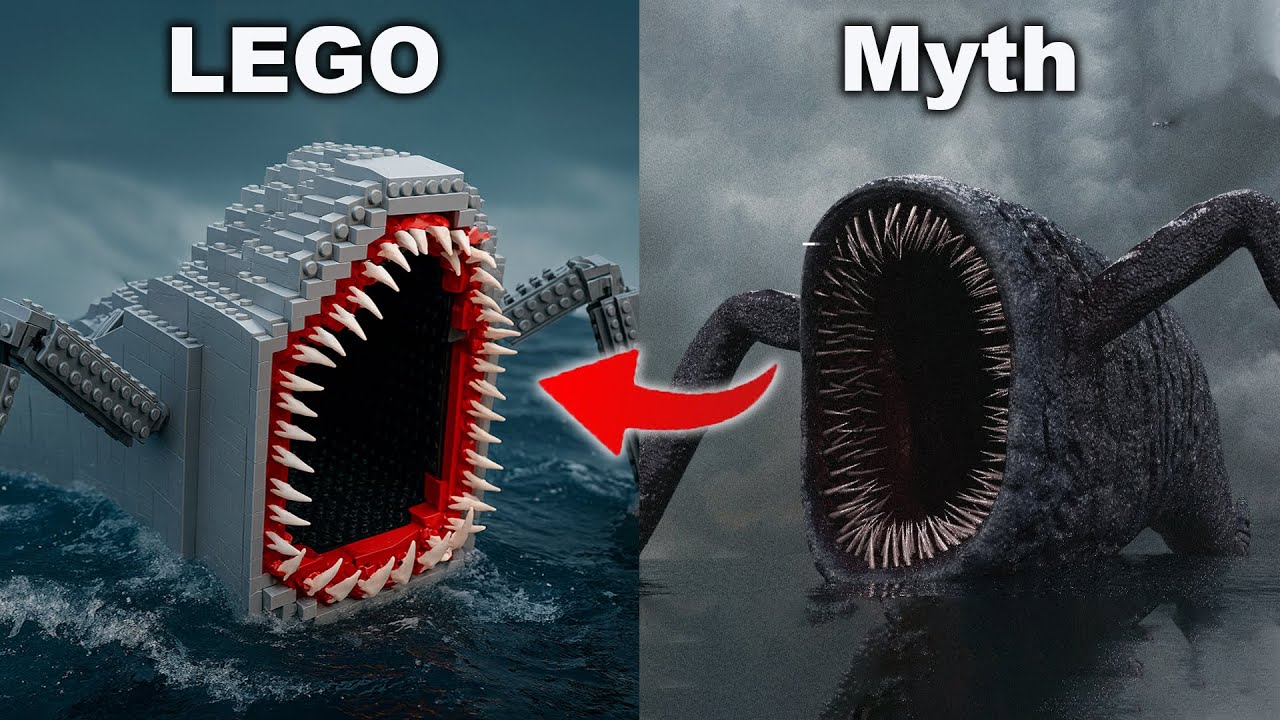 LEGO Mythical Creature: SEA EATER - The Deep Ocean Monster