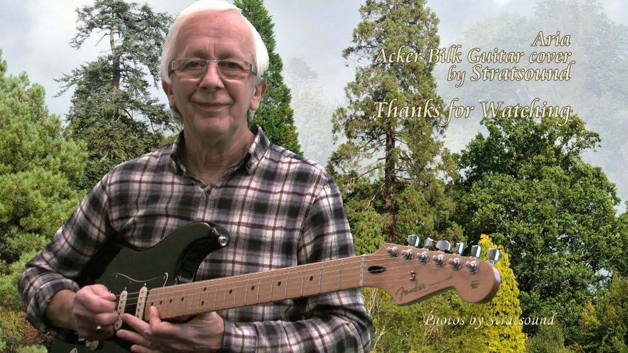Aria – Acker Bilk instrumental guitar cover by Stratsound