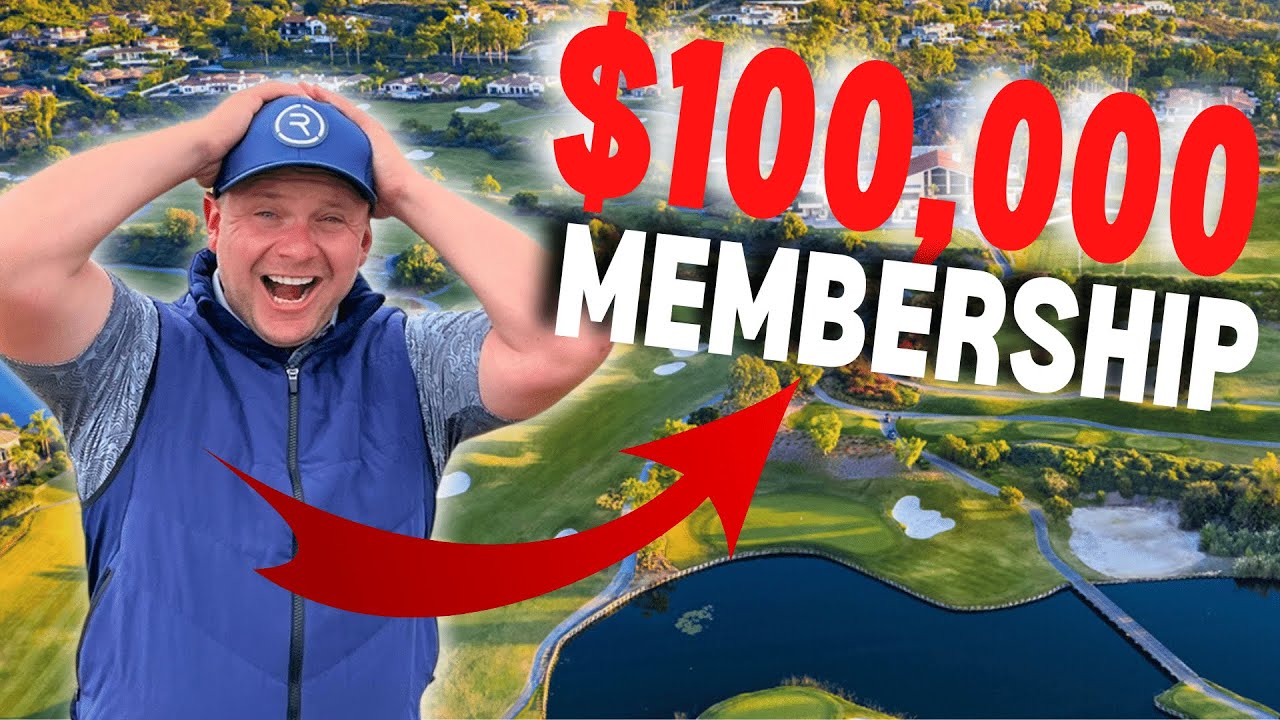 Is This What A $100,000 GOLF MEMBERSHIP Looks Like!?